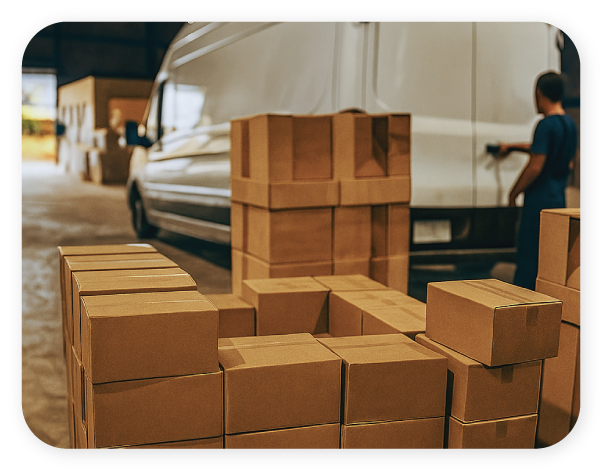 Bultos listos para envío